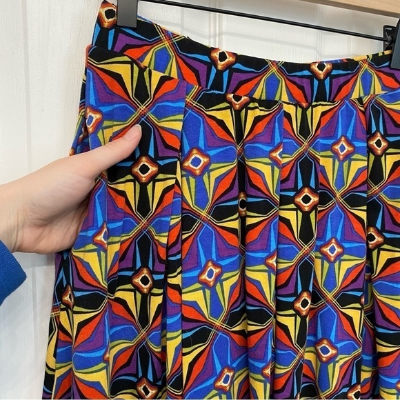 LuLaRoe Madison Skater Skirt with Pockets Retro Small - Picture 4 of 11